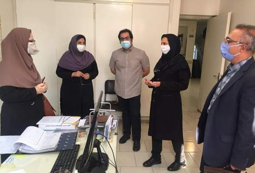  بازدید ناظر وزارت از برنامه سراج سامان در منطقه ۱۷ تهران 